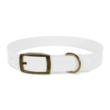 Load image into Gallery viewer, White LOGO Dog Collar