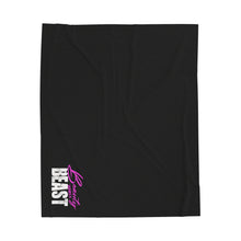 Load image into Gallery viewer, Black LOGO Plush Blanket