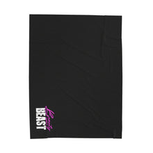 Load image into Gallery viewer, Black LOGO Plush Blanket