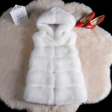 Load image into Gallery viewer, Faux Fur Coat Vest