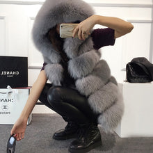 Load image into Gallery viewer, Faux Fur Coat Vest