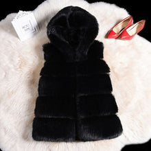 Load image into Gallery viewer, Faux Fur Coat Vest