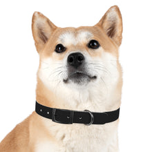 Load image into Gallery viewer, Black LOGO Dog Collar