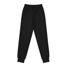 Load image into Gallery viewer, Black LOGO Youth Joggers