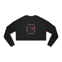 Load image into Gallery viewer, LIMITED EDITION VDAY 'DEAD' Cropped Sweatshirt