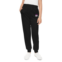 Load image into Gallery viewer, Black LOGO Youth Joggers