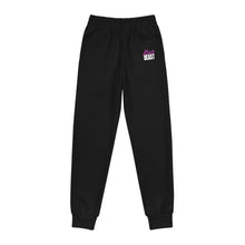 Load image into Gallery viewer, Black LOGO Youth Joggers