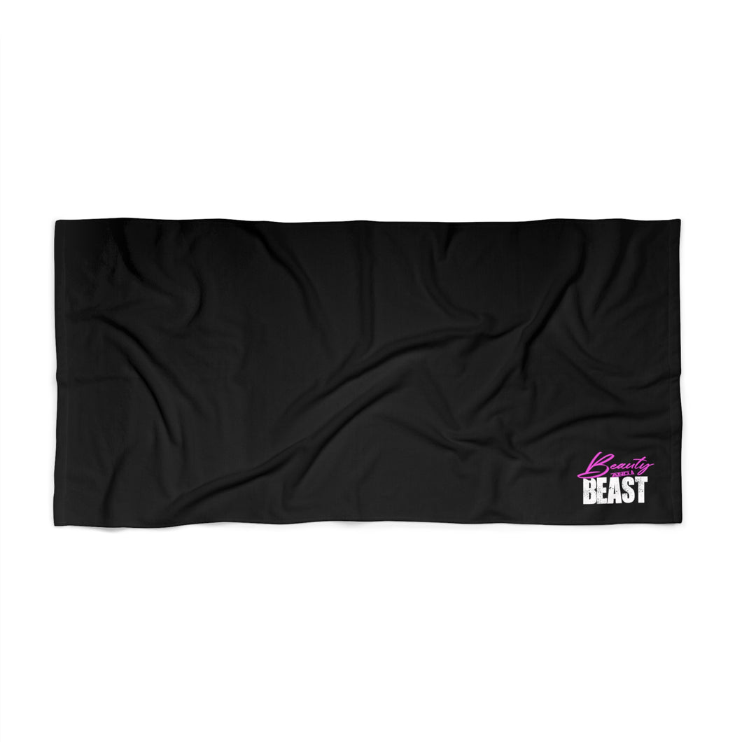 Black LOGO Towel