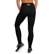 Load image into Gallery viewer, Black Rear LOGO Leggings
