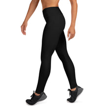 Load image into Gallery viewer, Black Rear LOGO Leggings
