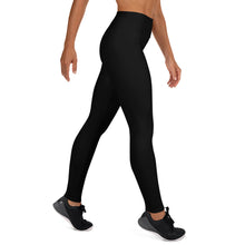 Load image into Gallery viewer, Black Rear LOGO Leggings
